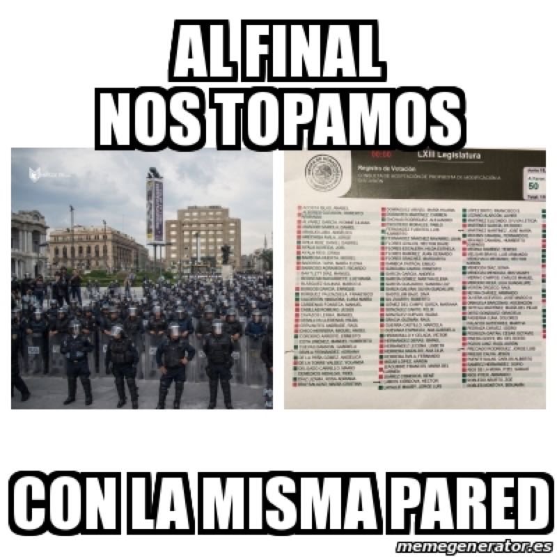 Al final…