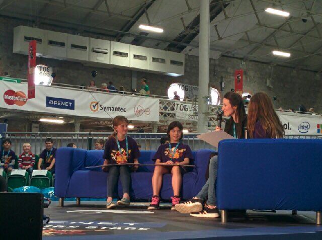 coderdojomdltn's tweet image. Ava our amazing young ninja flying the @Coderdojo Midleton flag @coolestprojects @TheRDS #girlsintech @liaonet