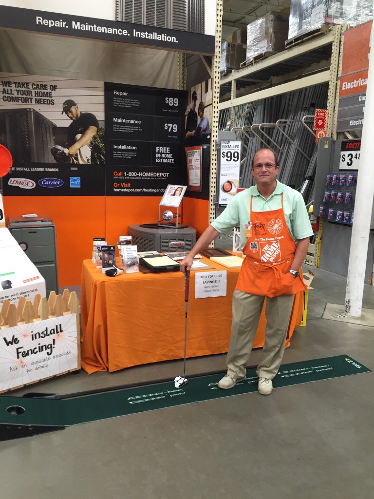 Putting for huge saving at 1763