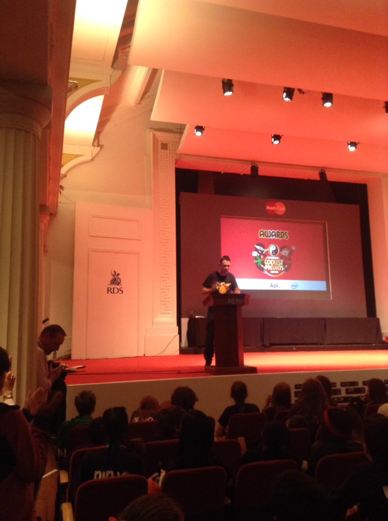 CoolestProjects's tweet photo. Coolest Projects legend @_noelking on stage now. #CP2016 #CoolestProjects2016 https://t.co/vLH0EgNaST