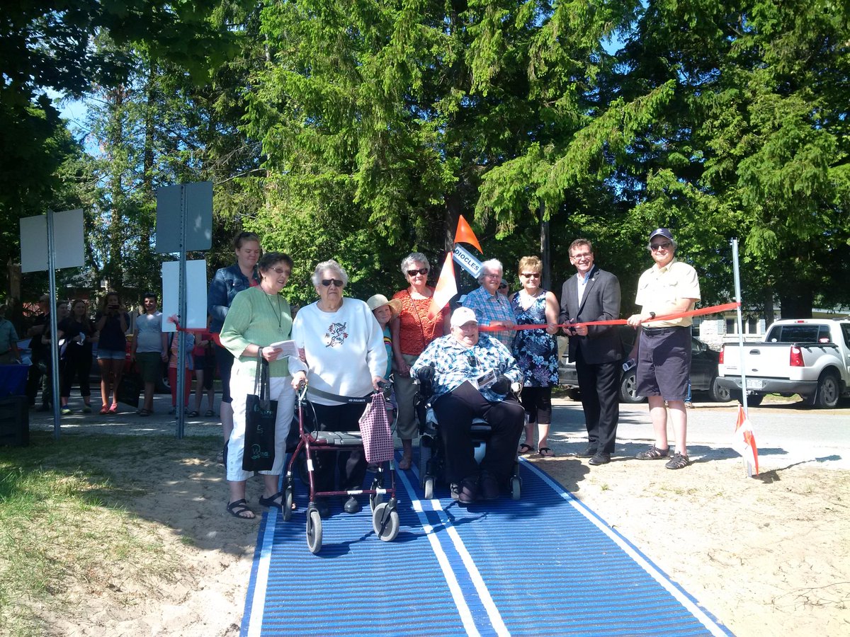 billwalkerbgos's tweet photo. Congratulations #NorthBrucePeninsula for pursuing #Accessibility  #mobimat #LionsHead. @AODAontario @explorethebruce https://t.co/kfQrldftY0