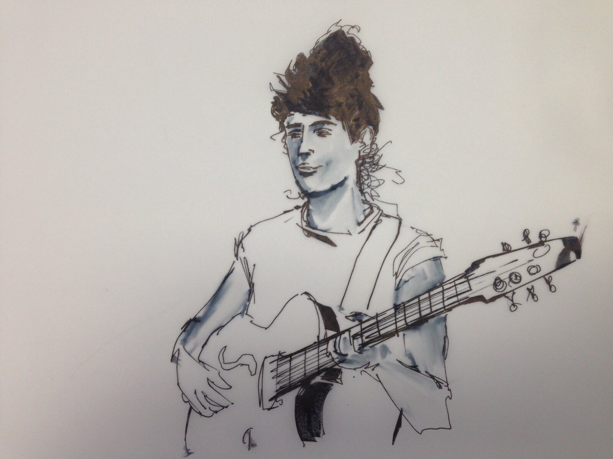 marimindles's tweet photo. Last week we saw the wonderful @thisisthekit at @meltdownfest and Paul did this lovely drawing 👉 https://t.co/E3DGhI9GUn