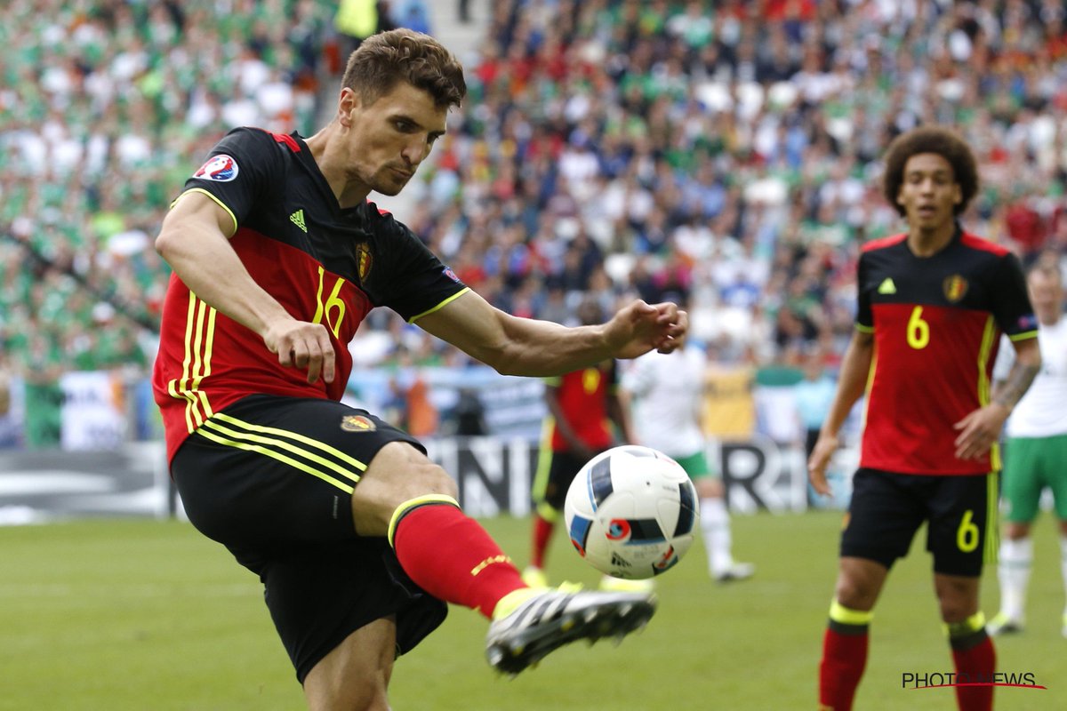 ClubBrugge's tweet photo. FT: België wint met 3-0 van Ierland. Meunier kan tevreden zijn met een assist en een pre-assist! #BELIRL #EURO2016 https://t.co/o0T32rhiwr