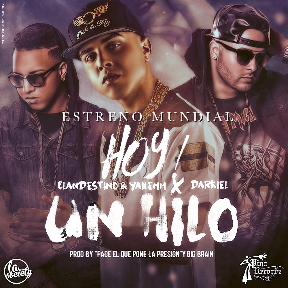 ClandestinoYai's tweet photo. Llegó el día del gran estreno de #UnHilo ft #Darkielgram Prod. Por el durako #Fadepresion #bigbrainsociety #neonazza https://t.co/8Fpt1lErpv