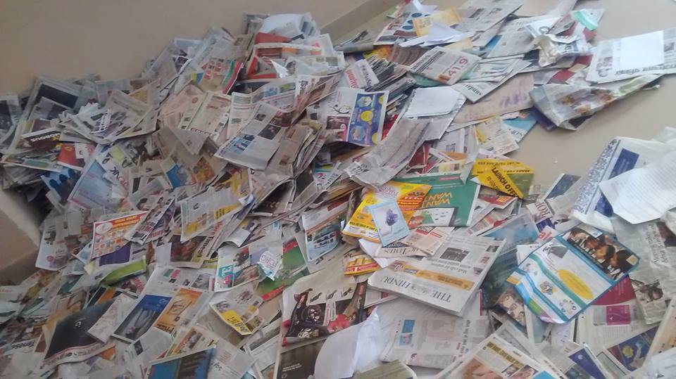 used2useful's tweet photo. Literature &amp; Nature Lovers.........
These cute soldiers from #FoyerApartment #TCPlayaMainRoad collected old Papers https://t.co/2M3EleD9qo