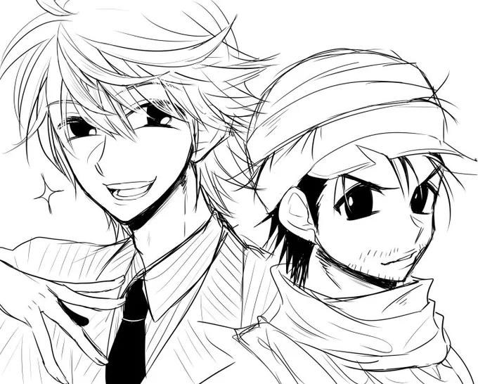 パリストンとジン落書き! 