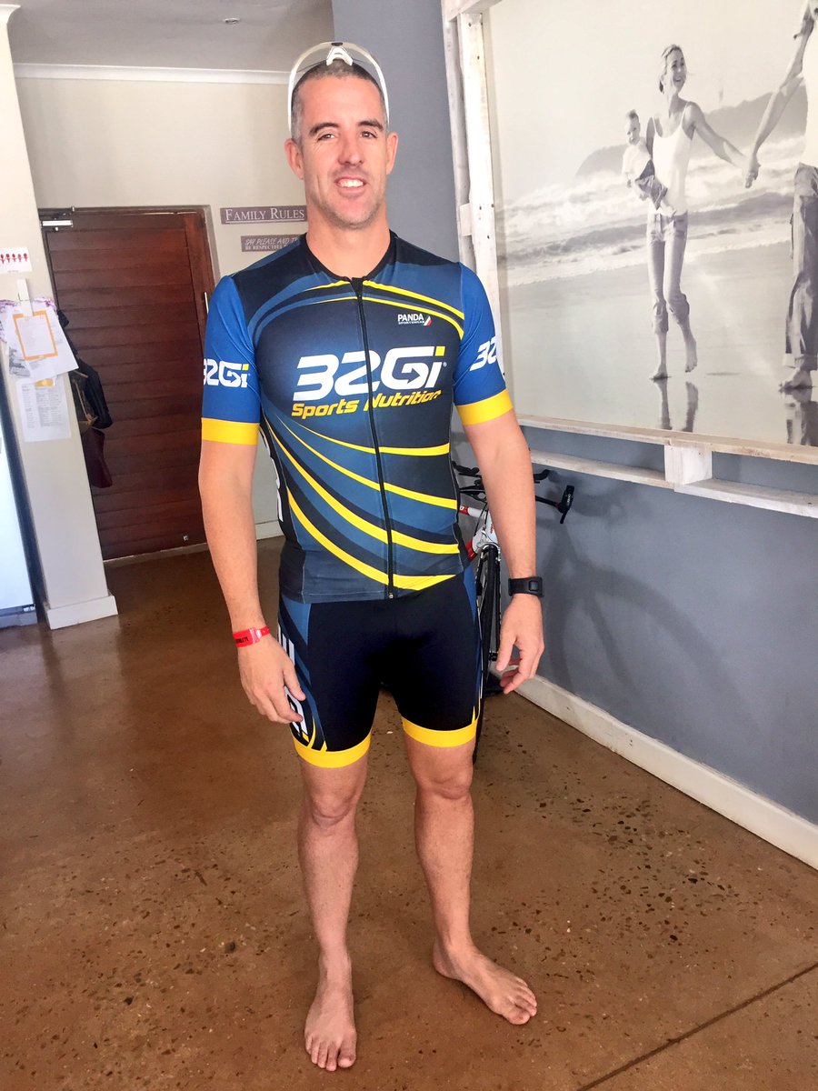 Wishing my man <a href="/brettchallie/">BRETT CHALLENOR</a> an amazing race at <a href="/IMSouthAfrica/">IRONMAN South Africa</a> #70.3 tomorrow. #strongarms #fastfeet <a href="/32Gi/">32Gi®</a> <a href="/SziolsSA/">SZIOLS South Africa</a>
