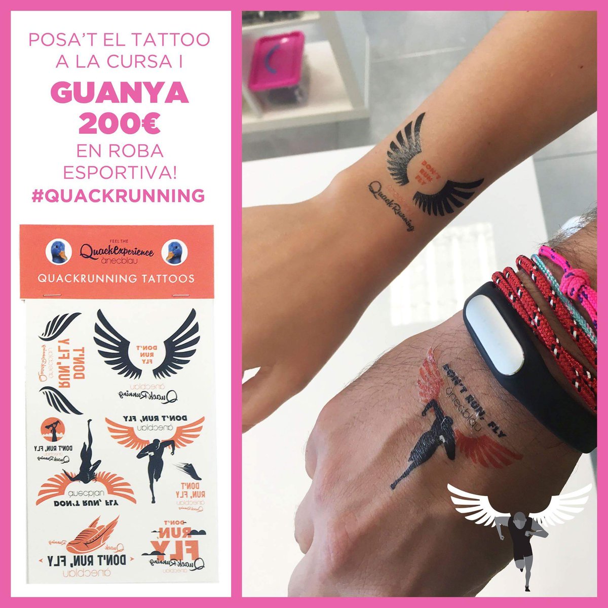 axe75's tweet photo. Vamos a @anecblau por el dorsal y los tatoos para la #Quackrunning @zonavipevents #MediterraniNitRun
@gmarinalonso https://t.co/vtBzF2GppW