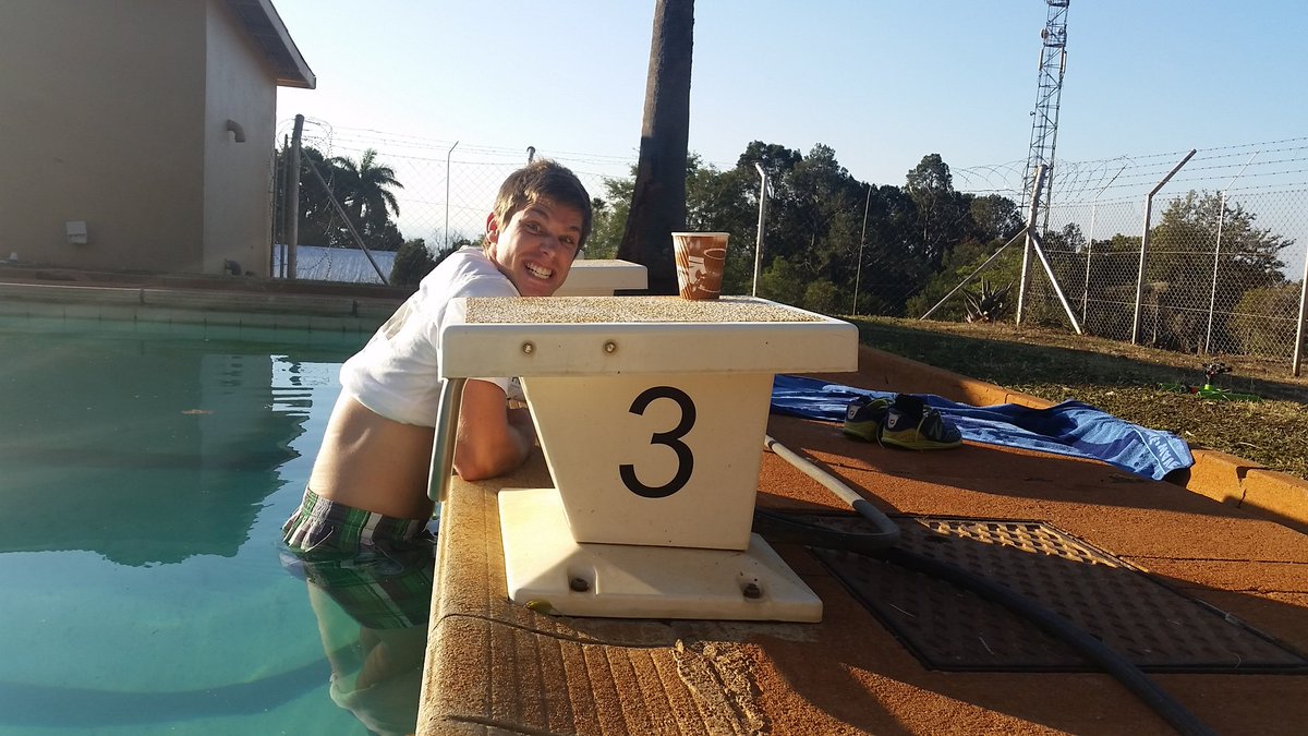6millionsteps's tweet photo. @quarves having a post run dip to help the tired legs #K2C2016 @WildSeriesSA @WildlandsSA @OldMutualSA https://t.co/VSNBNdJiYB