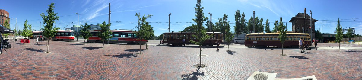 BritCa11aghan's tweet photo. First extension to the #TTC network in 16yrs #cherrystreetcar https://t.co/Ssqf56crj0