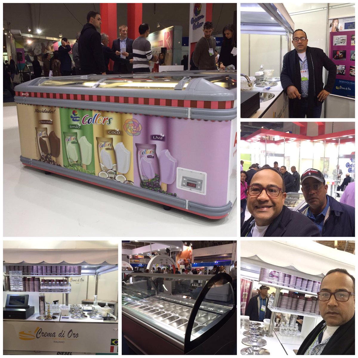 Esto es parte de nuestro recorrido por la feria. 
#HeladosSplash #Fispal2016 🍦