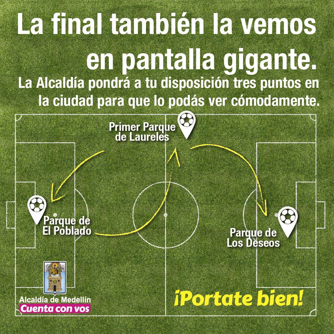 TamayoTMY's tweet photo. Mañana tendremos 3 pantallas gigantes en distintos puntos de la ciudad final #DimVsJun ⚽️ #ElFútbolCuentaConmigo https://t.co/8B0FlCfoTH