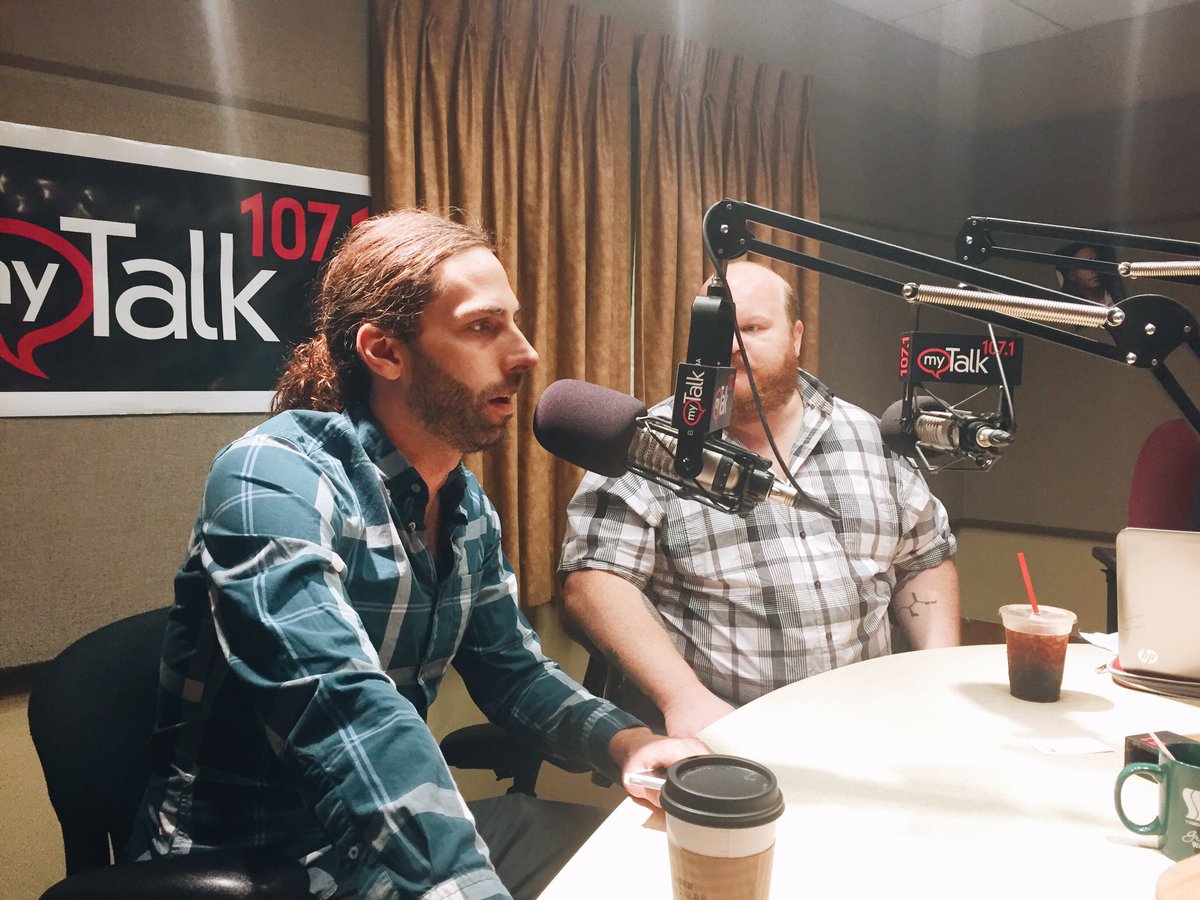 bittercube's tweet photo. Nick &amp; Ira on @mytalk1071 with the ladies of @weeklydish to talk #BASAStrong and @LawlessMN! Tune in now! #basaday https://t.co/HOZrQlC3kf