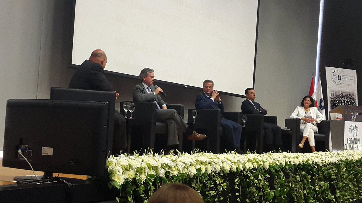 climatechangelb's tweet photo. @lucarenda #LebanonClimateAct is not only corporate social responsibility - it is good buisness  @UNDP_Lebanon https://t.co/59klHqjMiO