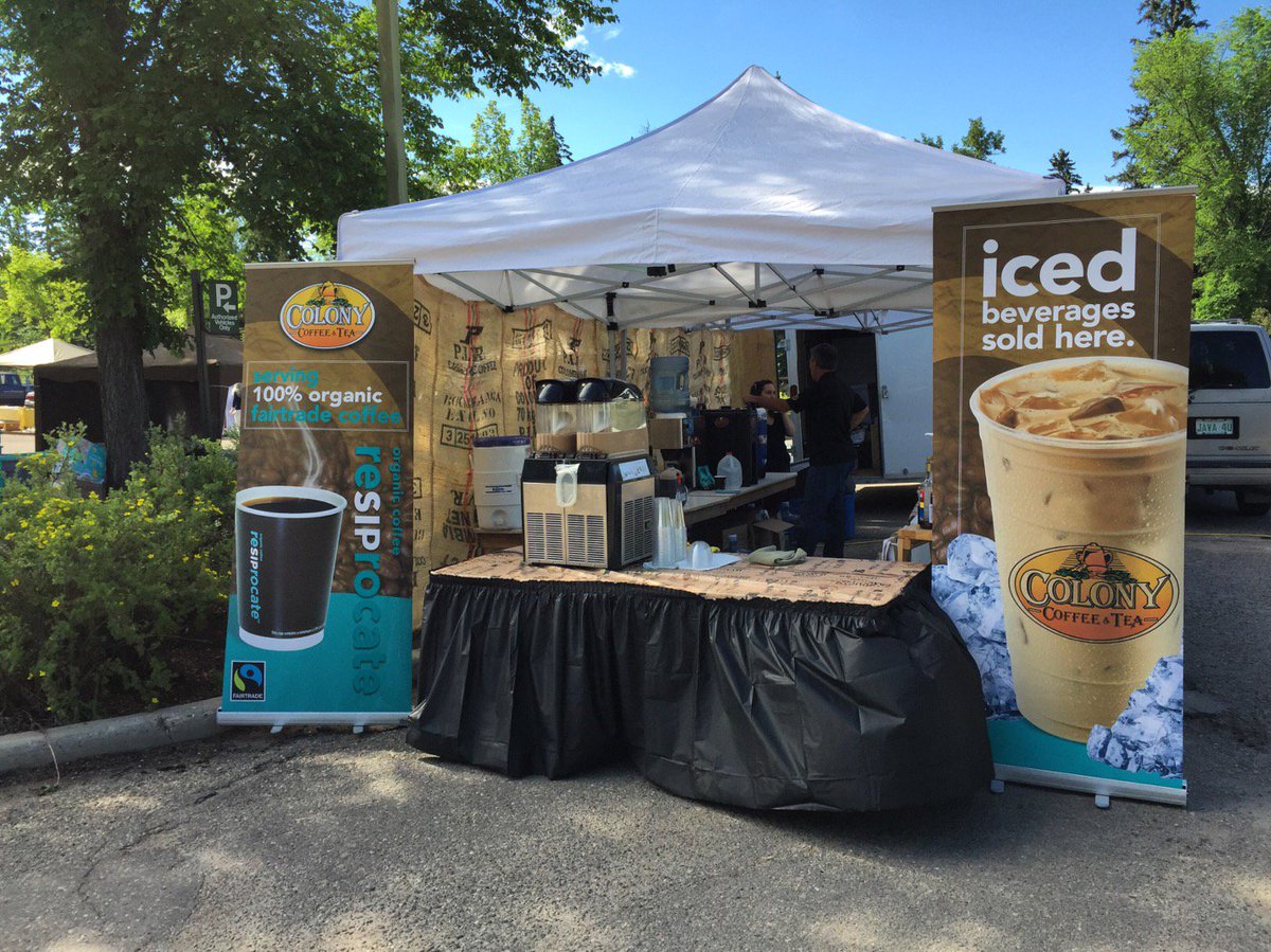 It's Bazaart day! We are all set up &amp; ready to go, stop by, grab a beverage and enjoy the festivities! #Bazaart2016
