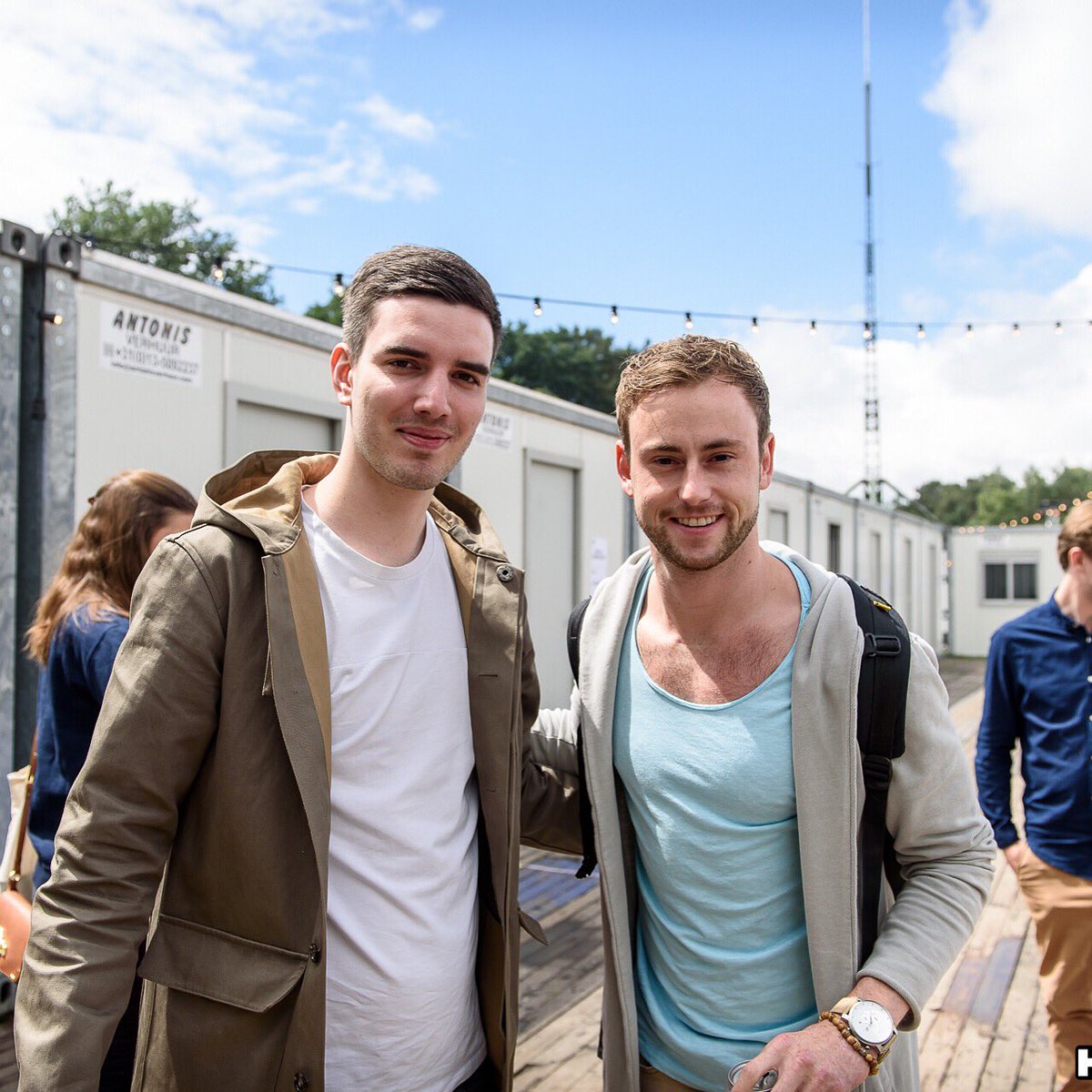 Celebrating the Belgian victory with <a href="/netskymusic/">Netsky</a> at <a href="/WAEfestival/">We Are Electric</a> [📸: <a href="/headshotbe/">HEADSHOT.BE ✧</a> ] ⚡️🇧🇪🇳🇱#weareelectric #netsky