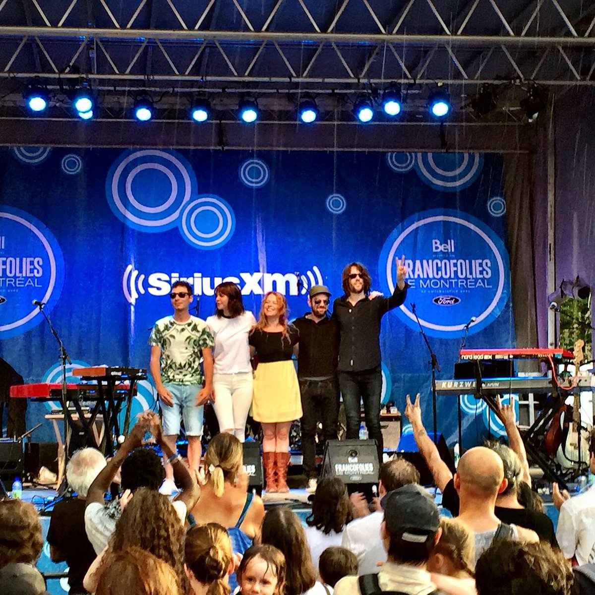 Merci les @FrancoFoliesMtl ❤️ 🎉#FrancosMTL #Francos2016