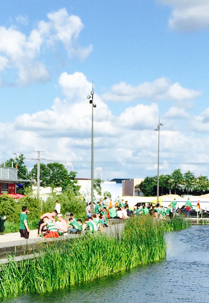 Ça y est les petits hommes verts ont débarqués à Ginko ! Welcome <a href="/IrelandFootball/">Ireland Football ⚽️🇮🇪</a> 😉