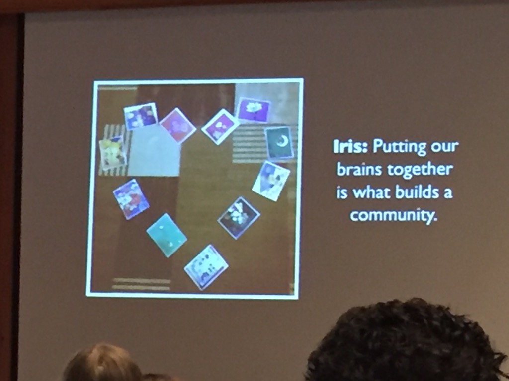 david_harel's tweet photo. "Putting our brains together is what builds community " #sd38opal #pedagogyofplay https://t.co/H4DeUlcP65