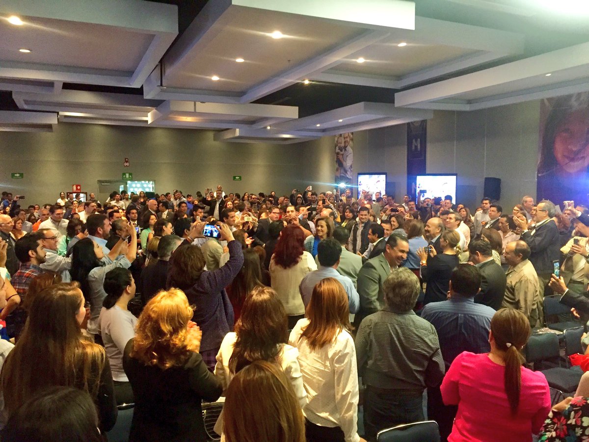 Con gran entusiasmo inicia reunión de estructuras con <a href="/Mzavalagc/">Margarita Zavala</a> #YoConMéxico