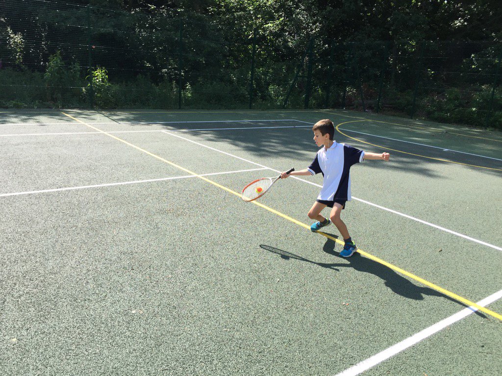 rhbsport's tweet photo. Junior School Tennis Activity in the scorching heat. Technique still needs some fine tuning but fun had by all. https://t.co/IasIS8xoBa