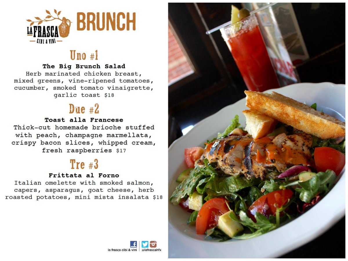 LaFrascaHfx's tweet photo. #Chef @KeithBungay's Big Brunch Salad isthe perfect meal on this beautiful summer day @SpringGardenRd #HalifaxBrunch https://t.co/rqs75d7t91
