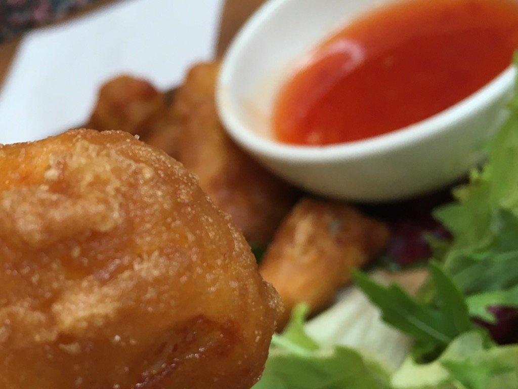 Unbelievable chicken goujons at <a href="/saltboxnotts/">Salt Box</a> - When <a href="/PanthersIHC/">Nottingham Panthers</a> season starts this is the place to be 👍🏼