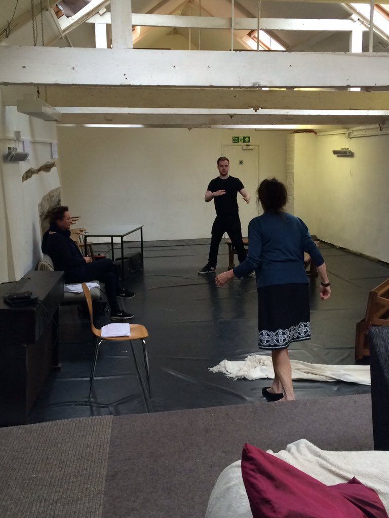 DanglingThePlay's tweet photo. Rehearsal snaps! https://t.co/c6u87aLc3C