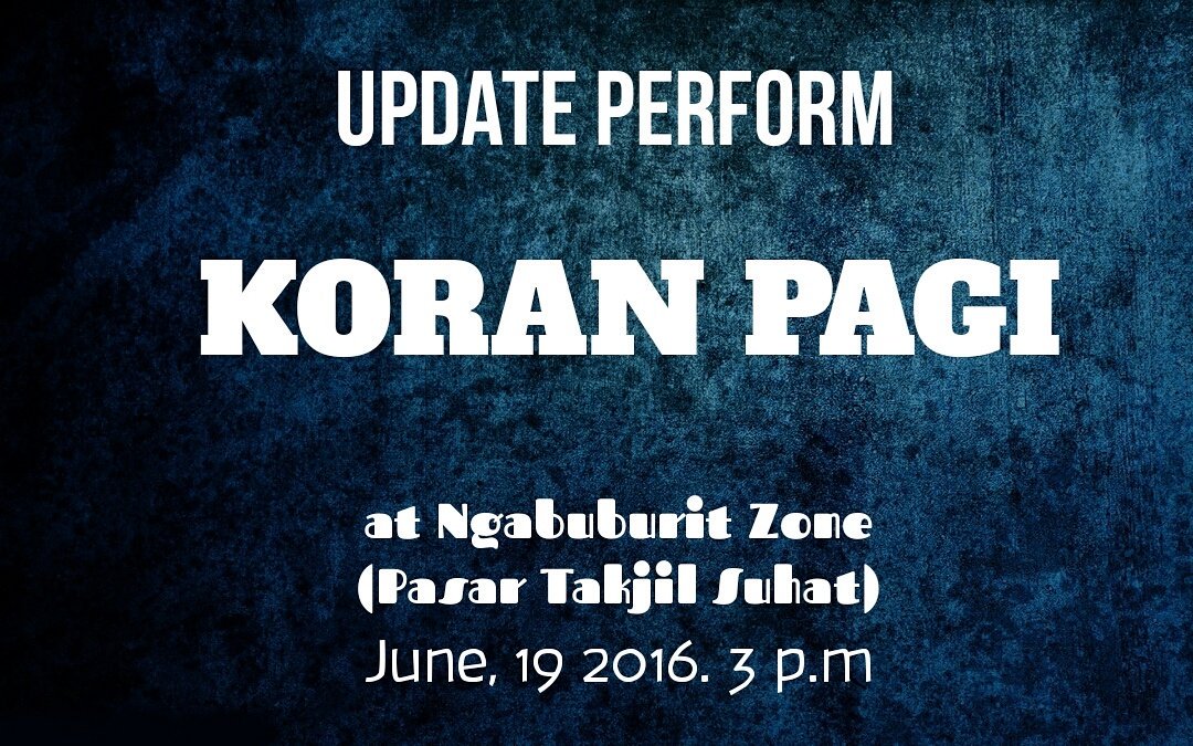 Yuhuuu, <a href="/KORANxPAGI_MLG/">Ig: koran_pagi</a>  besok (19/06) bakal nemenin ngabuburit kalian di Ngabuburit Zone (Pasar Takjil Suhat).