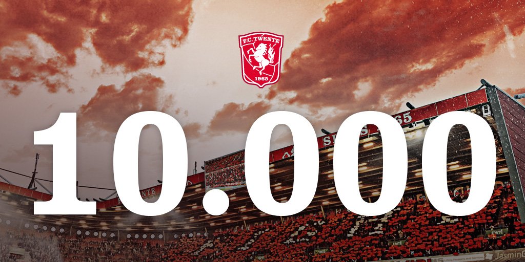 Vandaag is de 10.000e seizoenkaart verlengd! Nog verlengen of inschrijven? fctwenteleeft.nl RT aub