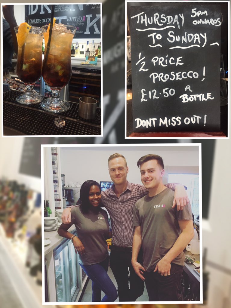 Tea42mcr's tweet photo. Treneah's 18th Birthday come help us celebrate. #Misssmiley
24ยฃ10 #cocktails
1/2 price #Prosecco
#Tea42afterdark https://t.co/qt2MVdER41