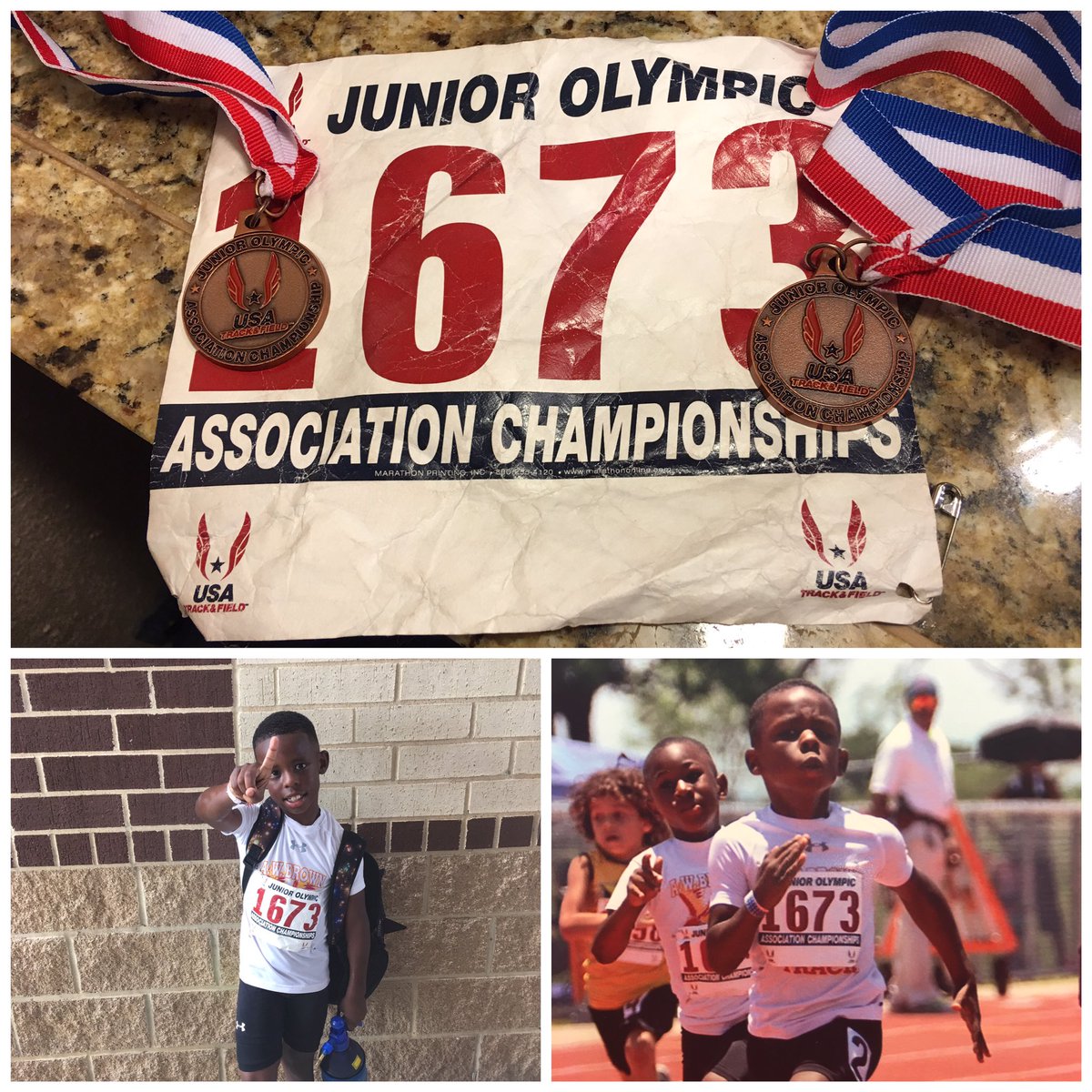 reaeventdesigns's tweet image. Moving on to USATF regionals in: 4x100, 100, 4x400 and walked away with two medals.#USATF #roadtojuniorolympics