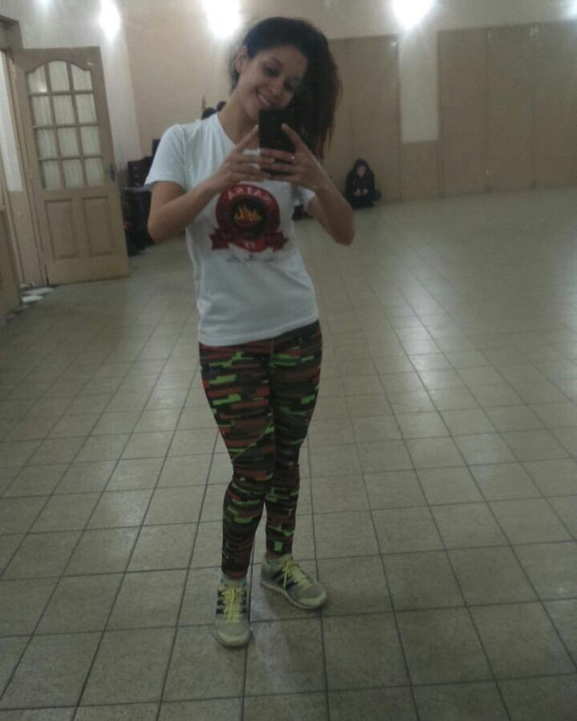 redhotsalsapy's tweet photo. La Profe @adriacostapy nos mando su foto preparada para iniciar su clase ya con su remera … https://t.co/d1oBsKhFyt https://t.co/wBOToE6CBy