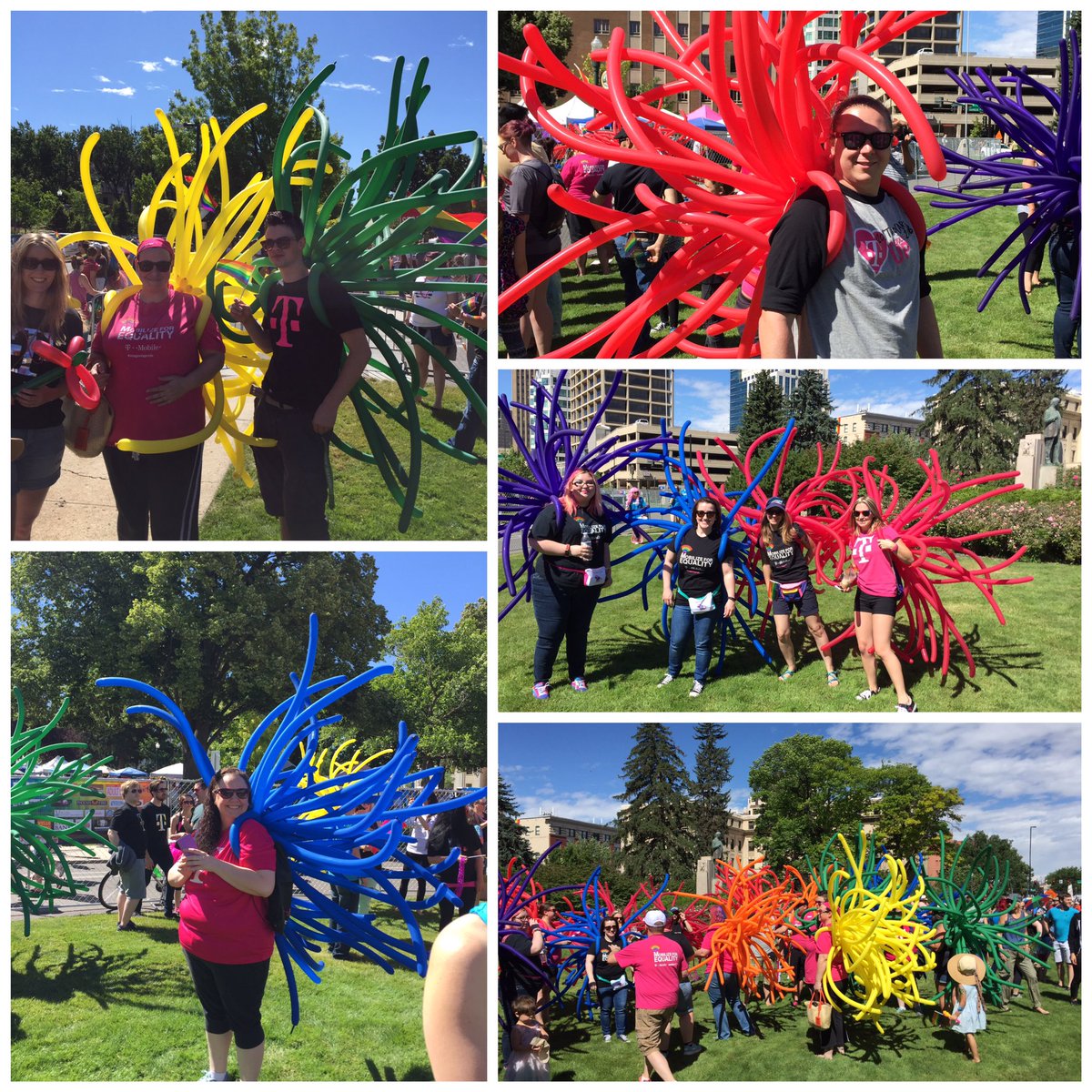EMowjee's tweet photo. Boise Pride 2016, guess who had the largest group in the parade ?#208MagentaPride #208PrideParade2016#BeYou https://t.co/79jiAsMKNM