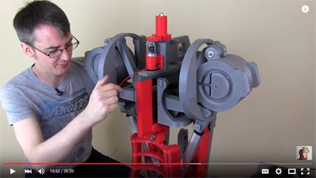 hackaday's tweet photo. We can't get enough of @XRobotsUK's "Project Ultron" video series: https://t.co/y1AQweT9y3 #HackadayPrizeJudge https://t.co/13ATbqC7GA