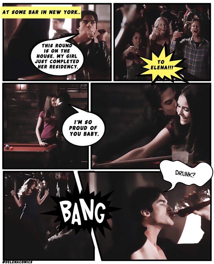 DelenaComics's tweet photo. Comic Strip: "Top-shelf with a Twist"
Wrier: @khyleesi_ 
Artist: @DELENASANAL 
 
#DelenaComics https://t.co/a5eO3M6ENH