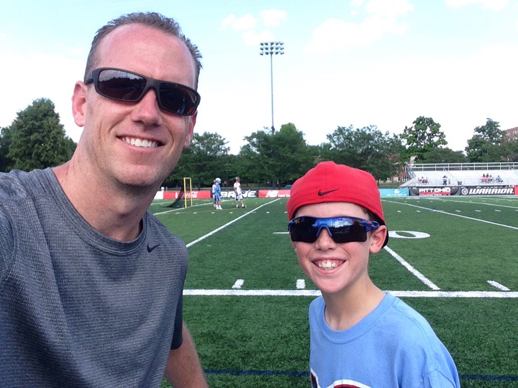 Our first Professional Lacrosse game!  #machineselfie #ohiomachinemll #pizzarun