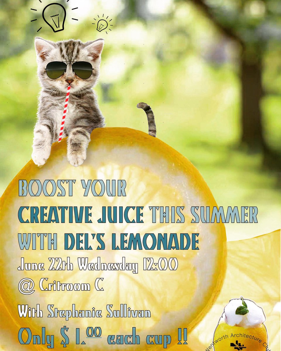 WentworthArch's tweet photo. Come chill with us this Wednesday!! Location and time is on the poster below. ;) https://t.co/QXcgeRK1lX