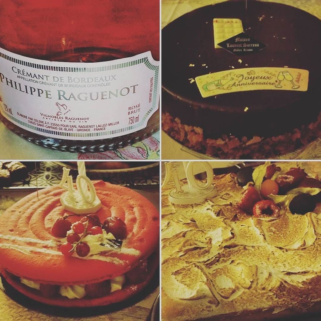 Le crémant <a href="/vraguenot/">Vignobles Raguenot</a> pour tous les meilleurs desserts #40ans ift.tt/1UpmCpC