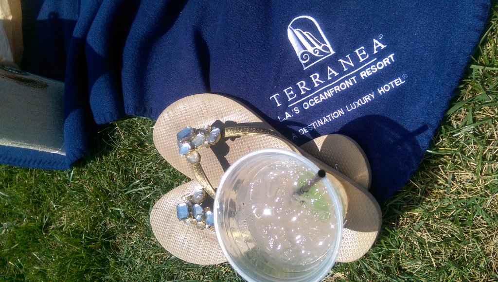 Paloma Mule, flip flops, and a perfect day...thanks #terraneasummer <a href="/terranearesort/">Terranea Resort</a>