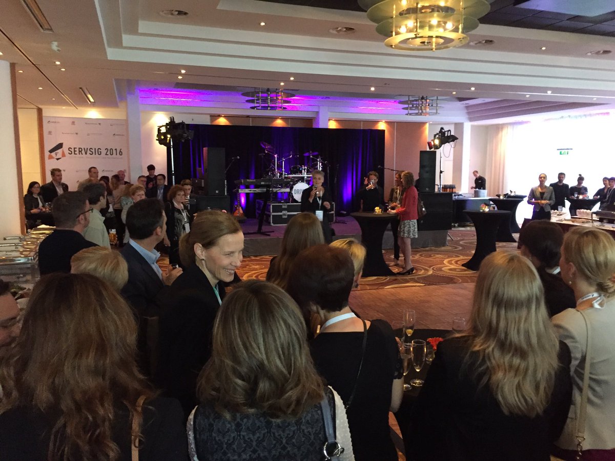 Servsig2016's tweet photo. #SERVSIG2016 conference dinner! https://t.co/8lJy1ETe8z