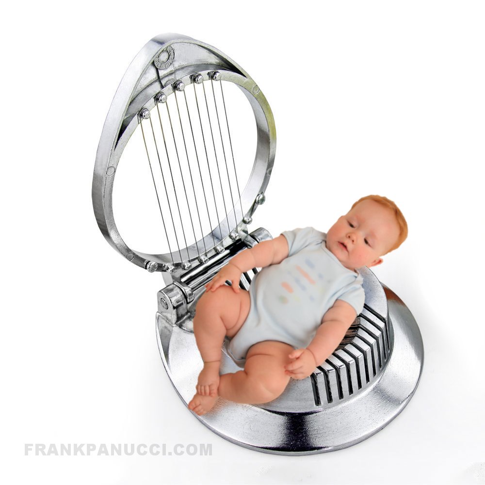 FrankPanucci's tweet image. #baby #BABYMETAL #eggslicer #utensil #kitchenutensil #childabuse #deadbaby #hellraiser #capitalpunishment #food