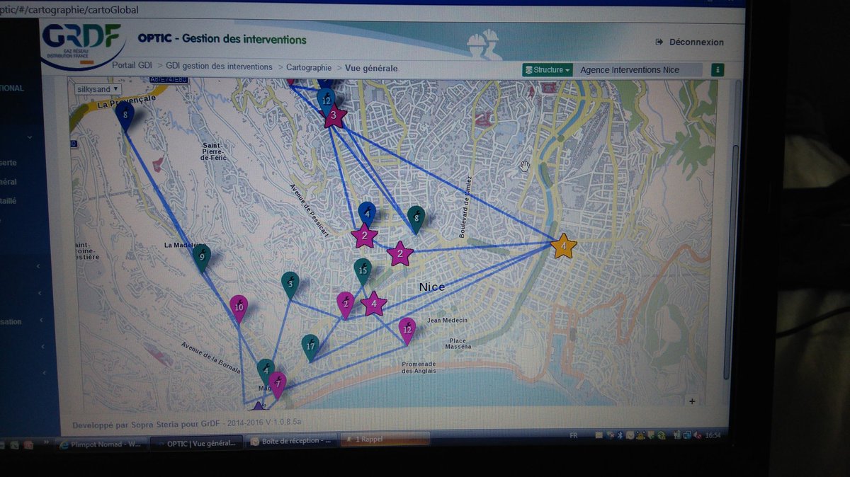 Voici enfin de vraies tournées #OPTIC en production ! Bravo à toute l équipe projet et aux équipes de Nice :-)