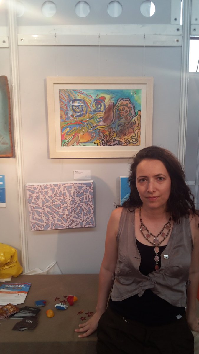 Me and my artwork "#EYES" at exhibition in Lamia-City/ central #Greece  during #exhibition "Greece all over"
#Λαμία