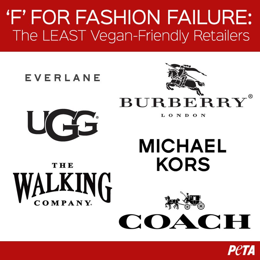 peta's tweet photo. From the best...to the worst. Where does your fave store land? https://t.co/uyF6VBrwYV https://t.co/exgQrZ5olg