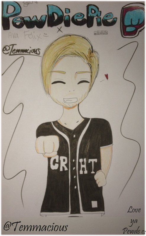 temmacious's tweet image. I tried, pewds ;-;
Anyways! Here ya go! I hope u like it (ﾉ◕ヮ◕)ﾉ*:･ﾟ✧
#pewdart