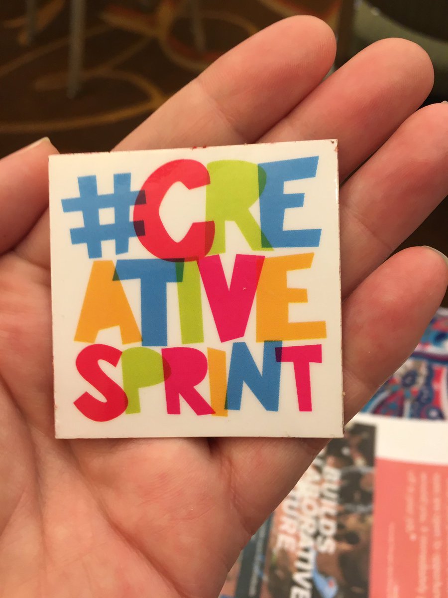 annajamesmiller's tweet photo. The more you practice creativity the more you have @ALRcreates #tastetherainbow #AFTACON #afta2016 #creativesprint https://t.co/K7JglnaW9m