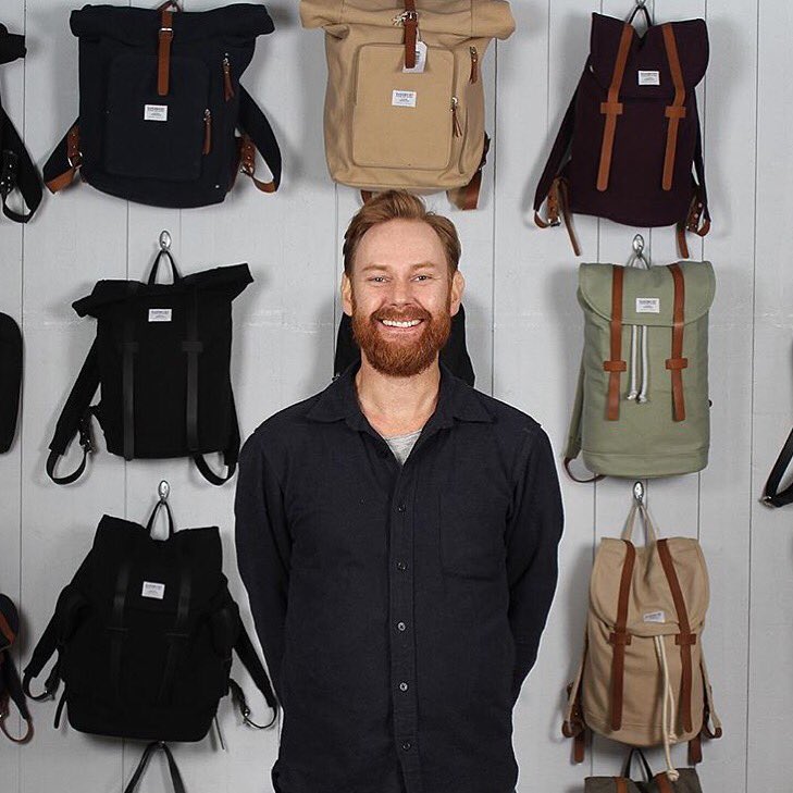MANCAVELDN's tweet photo. Anton Sandqvist founder of @sandqvistbags - shop the collection at https://t.co/A3rxFa1Wxp #SANDQVIST #mensfashion https://t.co/6dppcbPGR9