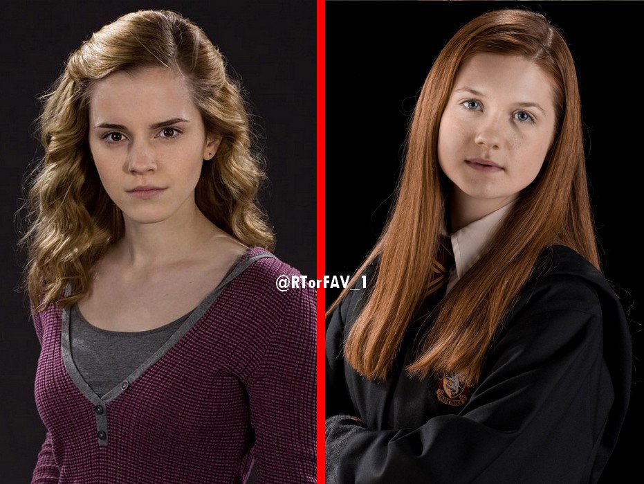 REQUESTED RT for Hermione Granger LIKE for Ginny Weasley. 