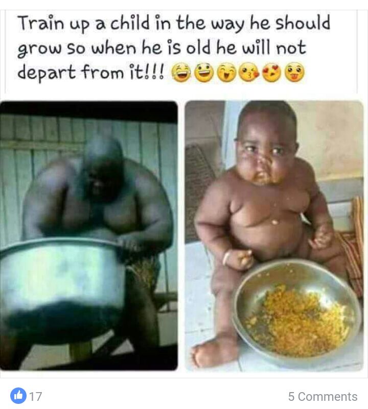 opara_ralph's tweet photo. #THELIKESOF dis men make u belive train up a child d way he shud go wen hes old he wont depart frm it @TWEETORACLE https://t.co/7vXi8g3CeK